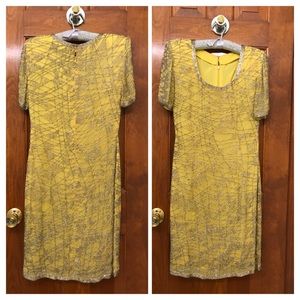 💛Golden Beaded Dress 💛 Gorgeous!